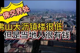 广州西边的佛山大沥镇，广佛交界处，不要小看，楼不高但很有钱视频封面