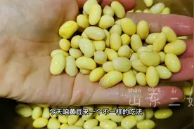 黄豆别打豆浆了，加一碗面粉做成馒头，松软有嚼劲，营养健康实用