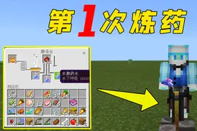 我的世界：一次炼出水肺药水！这实力，不愧是村长