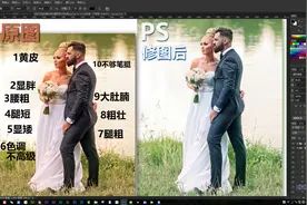 8万拍的婚纱照不满意，如何用PS磨皮美白调色修出10万的电影感觉视频封面