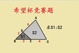 希望杯竞赛题，求面积比，方法不好想视频封面