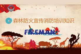 森林防火宣传消防培训知识ppt课件——氢元素视频封面
