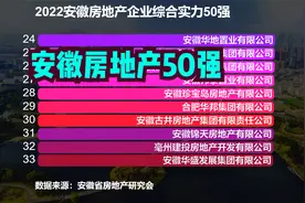 2022安徽房地产企业综合实力50强出炉！看看安徽本土房企都有谁？视频封面