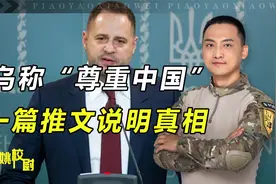 乌克兰声称“尊重中国”，但事实真是如此吗？一篇推文说明真相视频封面