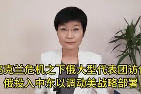 乌克兰危机之下俄大型代表团访伊，俄投入中东以调动美战略部署视频封面