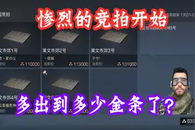 明日之后：惨烈的竞拍开始了，不知道目前最高价有没有过千万的？视频封面
