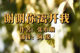 其实分手何尝不是新生活的开始，读张小娴的散文《谢谢你离开我》视频封面