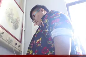 术后三个多月，小蔡回医院复查，瘦了一百斤视频封面