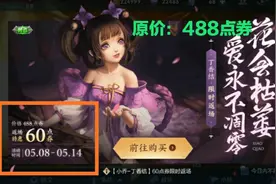小乔丁香结皮肤暗藏玄机，60点券皮肤秒变488，看完你还买吗视频封面