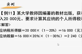 稿酬所得应纳税额的计算方法，值得收藏视频封面