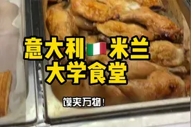 【意大利米兰大学食堂】留学生日常vlog，演示一下馍夹万物！视频封面