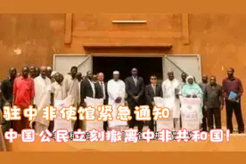 中非共和国局势紧张，中国公民面临威胁，使馆紧急提醒撤离！视频封面