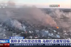 关注俄乌冲突 俄称多方向发动攻势 乌称打击俄军目标视频封面