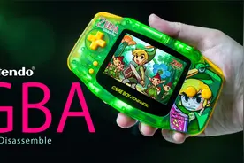 【拆解】任天堂GBA游戏机，当年掌机界的跳级生视频封面
