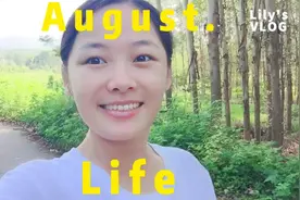 农村生活很可以很欢乐！广西玉林妹子清晨出门遛狗，一路风景秀丽视频封面