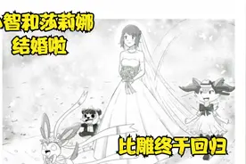 一定要看到最后，小智和莎莉娜大婚，比雕也回来了！视频封面