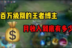 百万粉丝的王者UP主月收入曝光，网友：这个数字有点吓人呐！视频封面