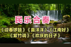 民乐合奏名曲《迎春锣鼓》喜洋洋》江南好》紫竹调》欢庆的日子》视频封面