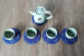 刺子绣太阳花杯垫制作过程视频封面