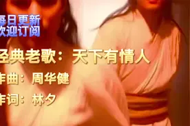 最撕心裂肺的情歌，《天下有情人》经典老歌，勾起多少人的回忆视频封面