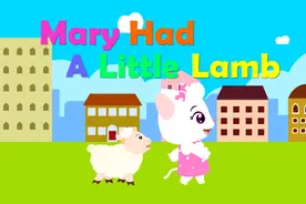 优秀早教启蒙童谣之贝乐虎英文儿歌《Mary Had A Little Lamb》视频封面
