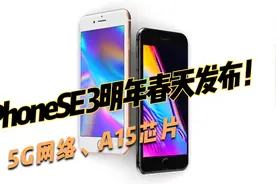 苹果也玩性价比？小屏旗舰iPhone SE3明年春天发布，支持5G、A15视频封面