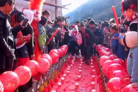 四川凉山农村婚礼，这是我见过最隆重的结亲仪式，现场太热闹了视频封面