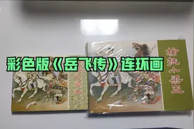 雷人版彩色《岳飞传》连环画视频封面