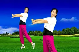 一步一步教您跳广场舞《枕边姑娘》一夜爆火，32步弹跳超好看视频封面