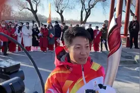能嘴不瓢祝福一下冬奥健儿？火炬手撒贝宁：传递宁宁，冬奥必赢视频封面