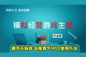 都市天际线 去除雾气MOD使用方法视频封面