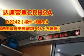 【5倍速POV】武九小标杆D2242南昌西至武汉左侧展望POV视频封面