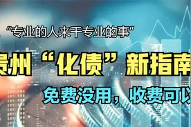 贵州“化债”新指南：免费没用，收费可以视频封面