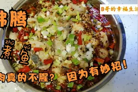 年夜饭水煮鱼，鱼肉三步去腥法，麻辣鲜香红红火火，学不会没道理视频封面
