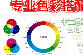 色彩搭配色相对比之同类色