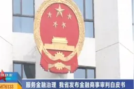 服务金融治理！山西省发布金融商事审判白皮书视频封面