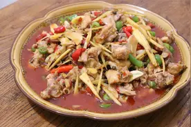自贡名菜仔姜兔，在家也能做，记住这几个要点，做出来不比饭店差视频封面