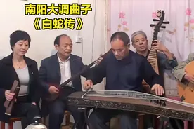 河南南阳大调曲子《白蛇传》青蛇探塔~悠扬动听唱腔，很享受好听视频封面