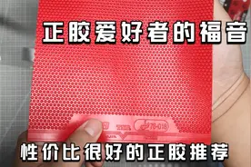 正胶爱好者选择哪款胶皮好，TSP这款胶皮性价比真是无敌存在视频封面