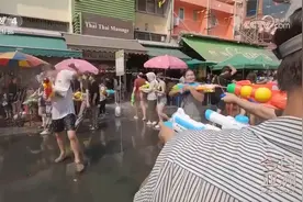 泰国泼水节发生枪击事件视频封面