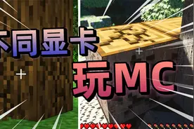 不同价格的显卡玩MC有什么区别？战术核显卡堪比真实世界！