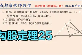 早在周朝数学家商高就提出“勾三、股四、弦五”，所以称勾股定理视频封面