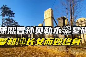 访康熙曾孙贝勒永鋆墓碑，娶和珅长女而毁终身，最后郁郁而终！视频封面