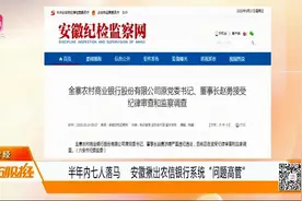 安徽：半年内七人落马，揪出农信银行系统“问题高管”视频封面
