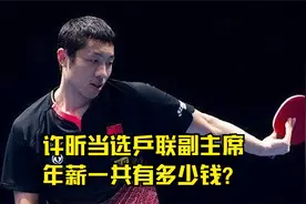 恭喜许昕！当选乒联副主席后年薪有多少？其实马龙才是最大受益者视频封面