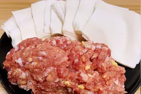 馄饨好不好吃，调馅很关键，教你这样调馅，皮薄馅多，真好吃视频封面