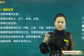 中药学基础05升降浮沉03临床应用：顺其病位、同时配用的方法视频封面