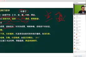 中药学重要知识点学习：牛蒡子功效与应用，视频讲解更易懂视频封面