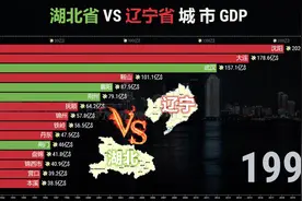 城市数据排名：湖北 VS 辽宁，又一个5万亿大省诞生！视频封面