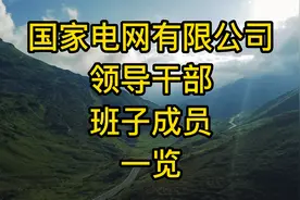 中国国家电网有限公司领导干部班子成员一览视频封面